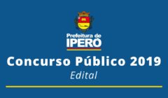 CONCURSO PÚBLICO 2019